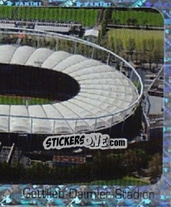 Sticker Stadion - Gottlieb-Daimler-Stadion - German Football Bundesliga 2006-2007 n. 445 - Panini