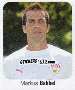 Sticker Markus Babbel - German Football Bundesliga 2006-2007 n. 447 - Panini