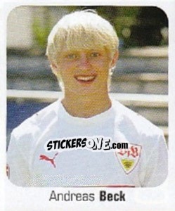 Cromo Andreas Beck - German Football Bundesliga 2006-2007 - Panini