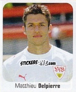 Cromo Matthieu Delpierre - German Football Bundesliga 2006-2007 - Panini