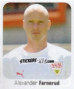 Sticker Alexander Farnerud - German Football Bundesliga 2006-2007 n. 455 - Panini