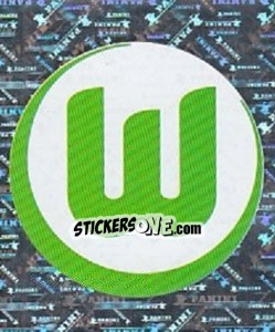 Sticker VfL WOLFSBURG - Glitter - Badge - German Football Bundesliga 2006-2007 n. 466 - Panini