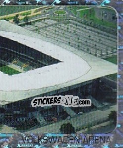 Sticker Stadion - Volkswagen Arena - German Football Bundesliga 2006-2007 n. 472 - Panini
