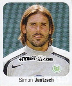 Sticker Simon Jentzsch - German Football Bundesliga 2006-2007 - Panini