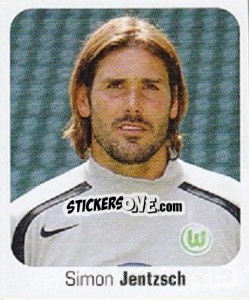 Figurina Simon Jentzsch - German Football Bundesliga 2006-2007 - Panini