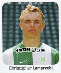 Sticker Christopher Lamprecht - German Football Bundesliga 2006-2007 - Panini