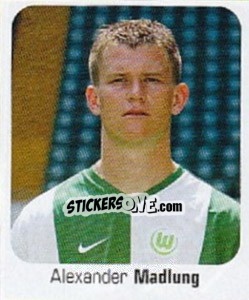 Sticker Alexander Madlung - German Football Bundesliga 2006-2007 n. 477 - Panini