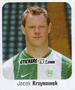 Sticker Jacek Krzynowek - German Football Bundesliga 2006-2007 - Panini