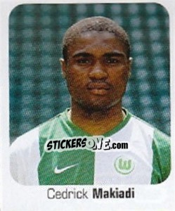 Sticker Cedrick Makiadi - German Football Bundesliga 2006-2007 n. 483 - Panini