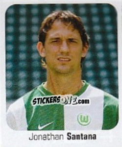 Sticker Jonathan Santana - German Football Bundesliga 2006-2007 - Panini