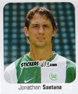 Sticker Jonathan Santana - German Football Bundesliga 2006-2007 n. 484 - Panini