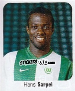 Sticker Hans Sarpei - German Football Bundesliga 2006-2007 n. 485 - Panini