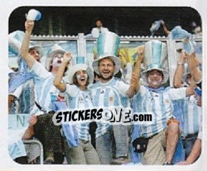 Sticker Fans aus Aller Welt in Deutschland_495 - German Football Bundesliga 2006-2007 - Panini