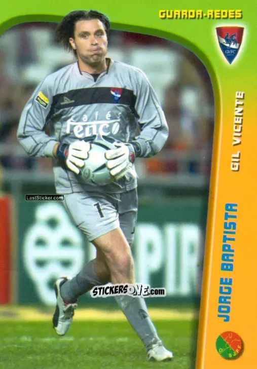 Sticker Jorge Baptista - Megacraques 2005-2006 n. 2 - Panini