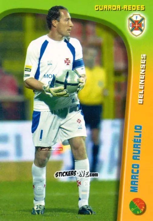 Sticker Marco Aurélio - Megacraques 2005-2006 n. 3 - Panini