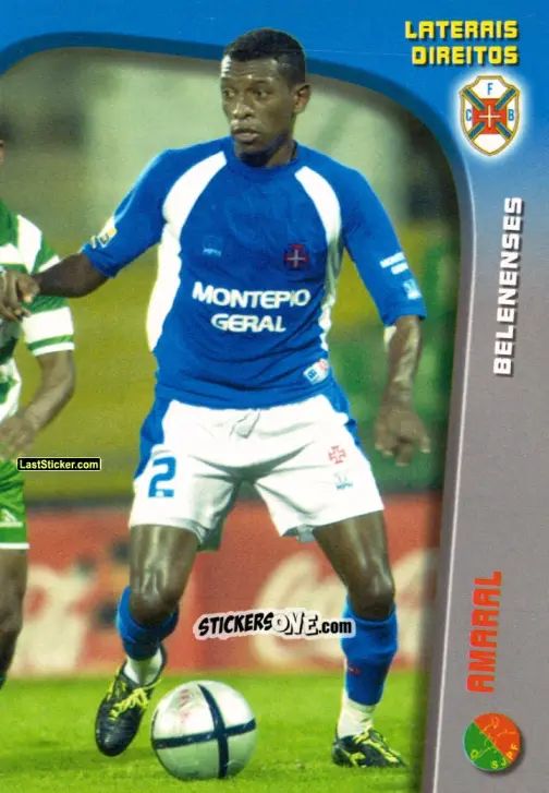 Sticker Amaral - Megacraques 2005-2006 n. 11 - Panini