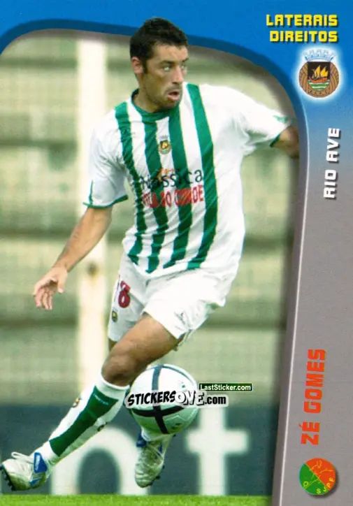 Sticker Zé Gomes - Megacraques 2005-2006 n. 18 - Panini