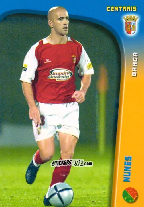 Sticker Nunes - Megacraques 2005-2006 n. 26 - Panini