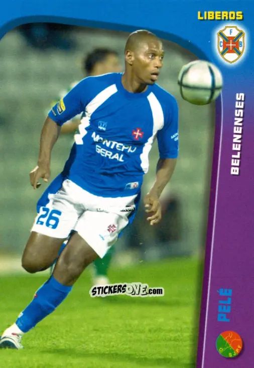 Sticker Pelé - Megacraques 2005-2006 n. 35 - Panini