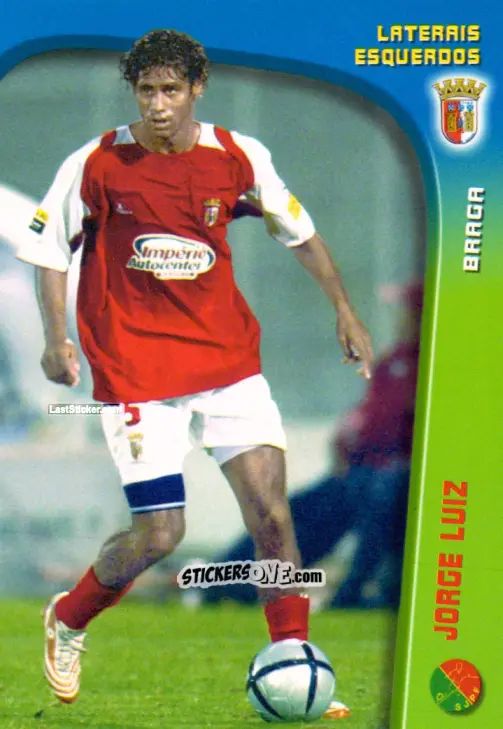 Cromo Jorge Luiz - Megacraques 2005-2006 n. 41 - Panini