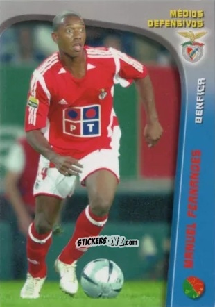 Sticker Manuel Fernandes - Megacraques 2005-2006 n. 50 - Panini