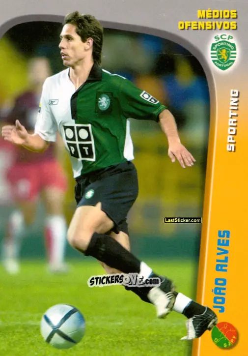Sticker João Alves - Megacraques 2005-2006 n. 58 - Panini