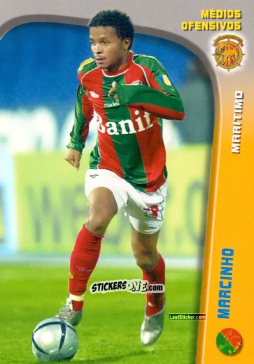 Sticker Marcinho - Megacraques 2005-2006 n. 62 - Panini