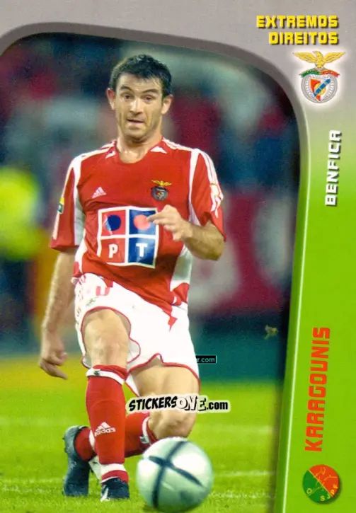 Sticker Karagounis - Megacraques 2005-2006 n. 66 - Panini