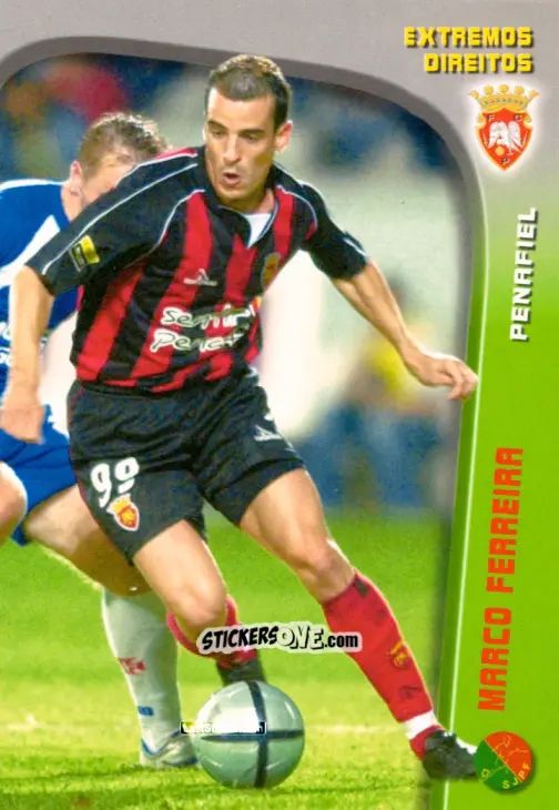 Sticker Marco Ferreira - Megacraques 2005-2006 n. 69 - Panini