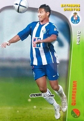 Sticker Quaresma - Megacraques 2005-2006 n. 70 - Panini