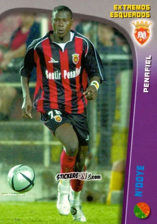 Sticker N'Doye - Megacraques 2005-2006 n. 78 - Panini