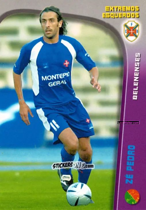 Sticker Zé Pedro - Megacraques 2005-2006 n. 81 - Panini