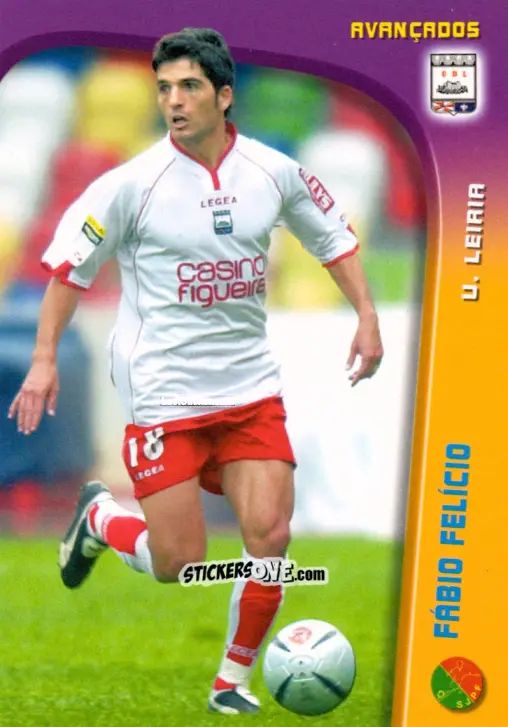 Sticker Fábio Felício - Megacraques 2005-2006 n. 83 - Panini