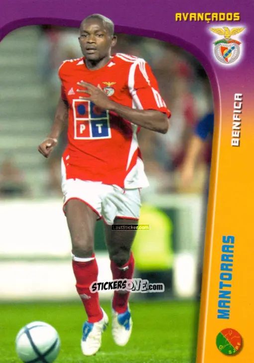 Sticker Mantorras - Megacraques 2005-2006 n. 87 - Panini