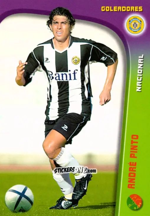 Sticker André Pinto - Megacraques 2005-2006 n. 91 - Panini