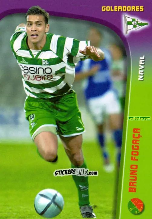 Sticker Bruno Fogaça - Megacraques 2005-2006 n. 92 - Panini