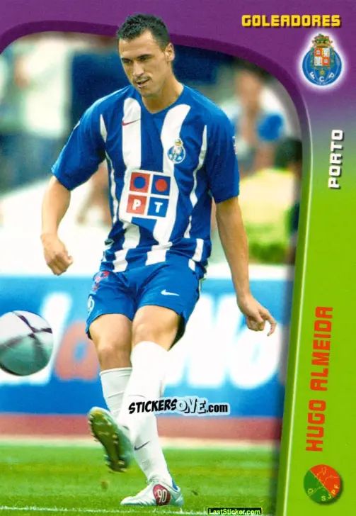 Sticker Hugo Almeida - Megacraques 2005-2006 n. 94 - Panini