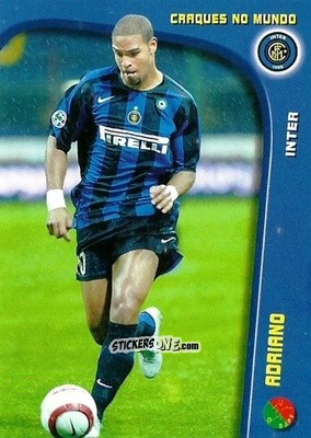 Sticker Adriano - Megacraques 2005-2006 n. 100 - Panini