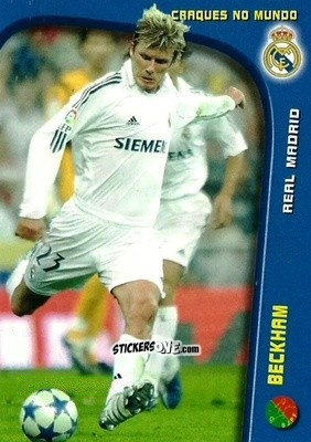 Sticker David Beckham - Megacraques 2005-2006 n. 101 - Panini