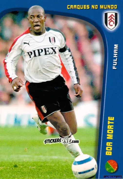 Sticker Luis Boa Morte - Megacraques 2005-2006 n. 102 - Panini