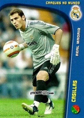 Sticker Casillas - Megacraques 2005-2006 n. 105 - Panini