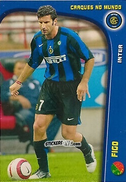 Sticker Luis Figo - Megacraques 2005-2006 n. 113 - Panini