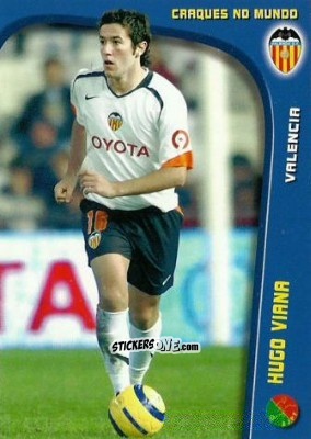Sticker Hugo Viana - Megacraques 2005-2006 n. 115 - Panini