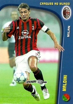 Sticker Paolo Maldini - Megacraques 2005-2006 n. 120 - Panini