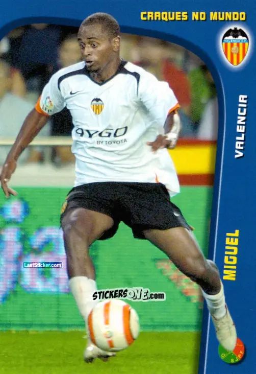 Sticker Miguel - Megacraques 2005-2006 n. 122 - Panini