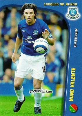 Sticker Nuno Valente - Megacraques 2005-2006 n. 123 - Panini