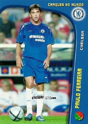 Sticker Paulo Ferreira - Megacraques 2005-2006 n. 125 - Panini