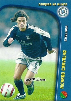 Sticker Ricardo Carvalho - Megacraques 2005-2006 n. 126 - Panini
