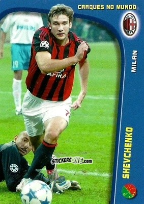 Sticker Andriy Shevcheno - Megacraques 2005-2006 n. 131 - Panini