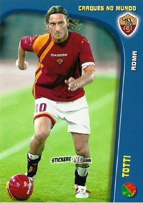Sticker Francesco Totti - Megacraques 2005-2006 n. 133 - Panini